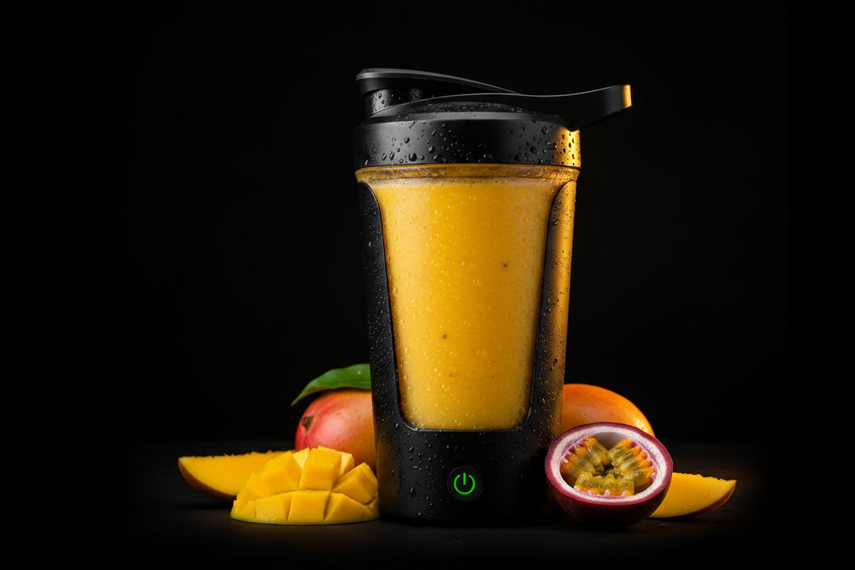 Batidora dorada mango